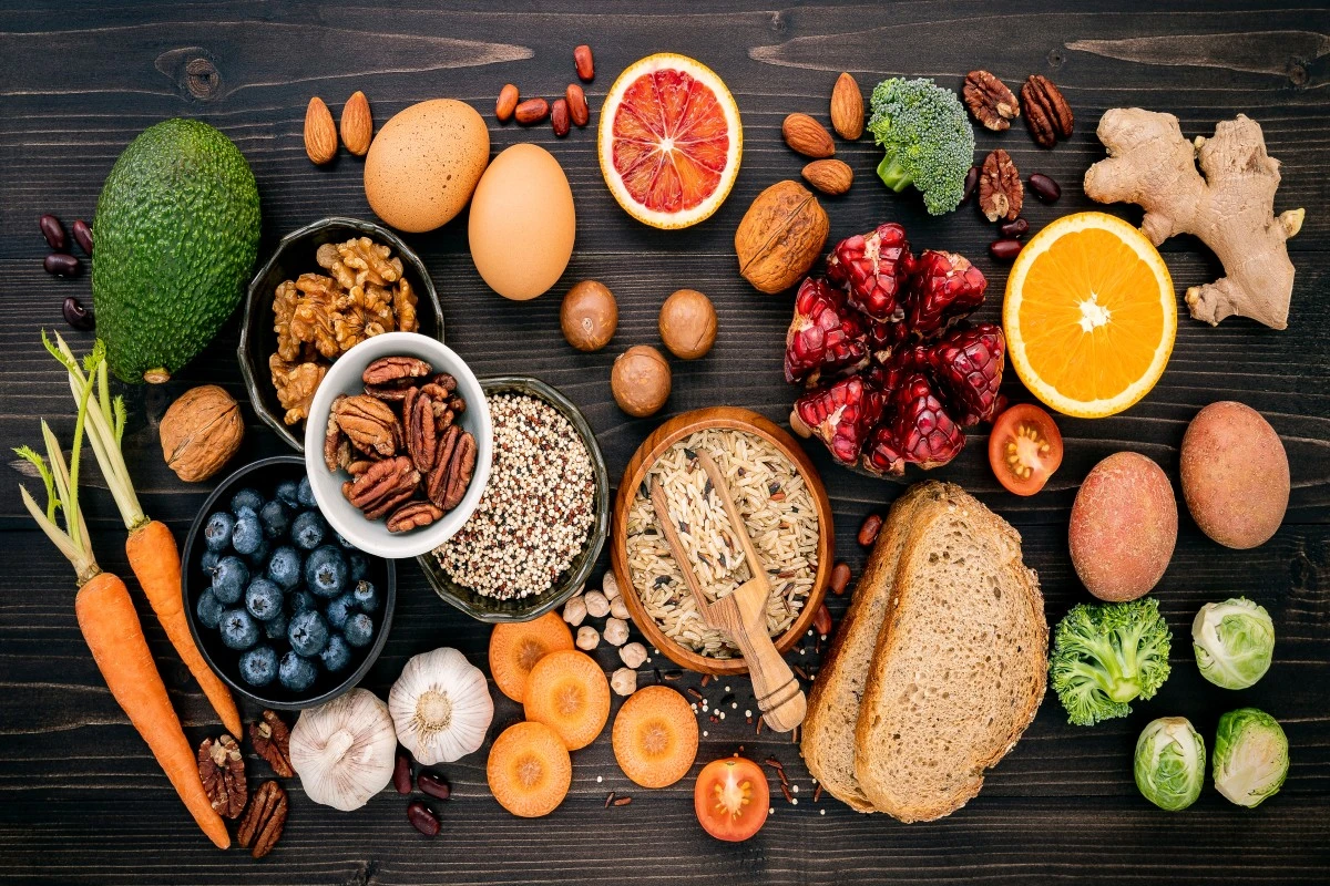 Plant-based food.